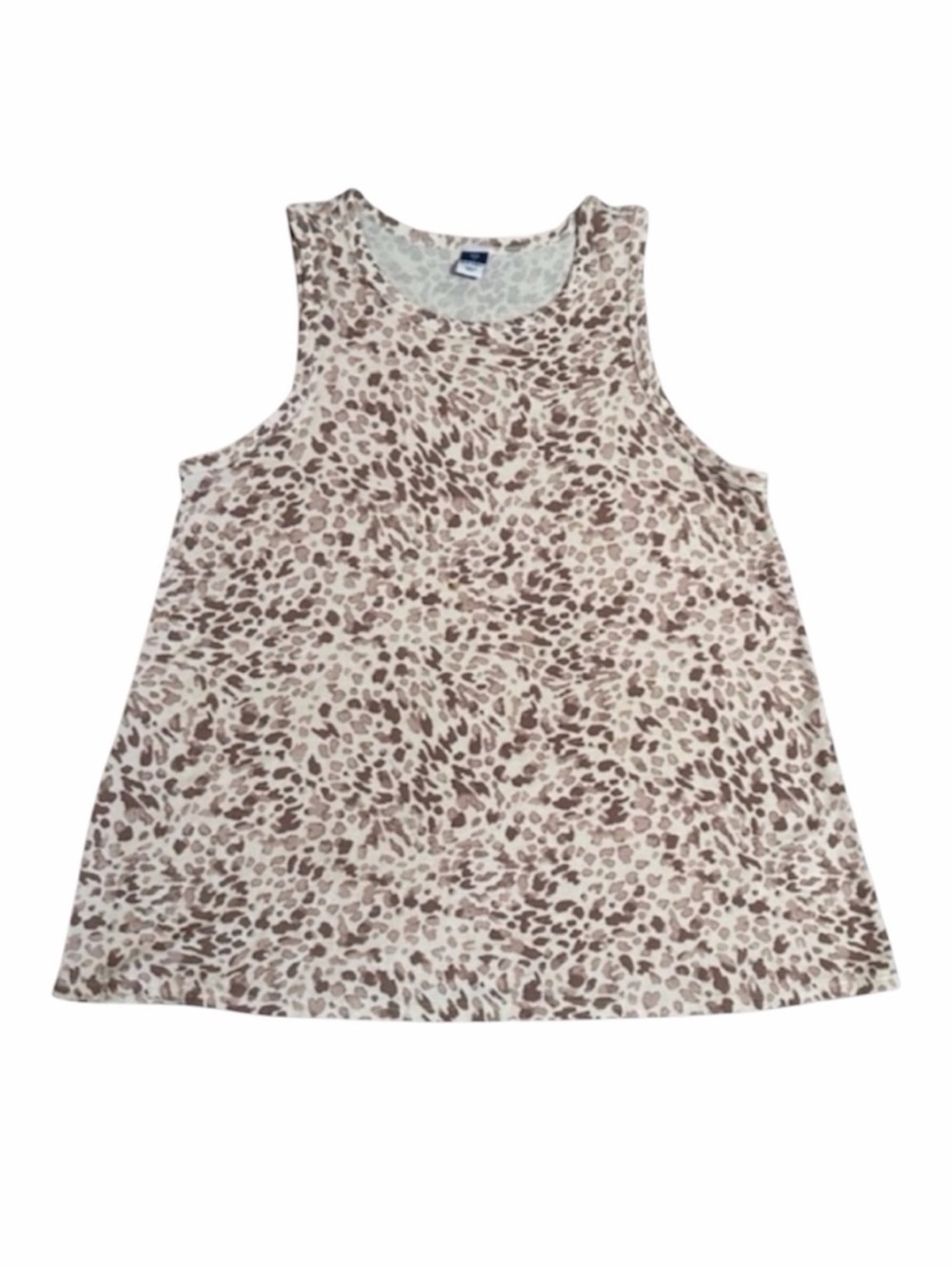 OLD NAVY Leopard Print Luxe Tank Top